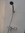 Wall mounted Thermostatic Bath/Shower Mixer, Multi-Spray Head & Hose.