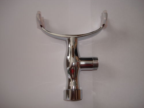 TELEPHONE CRADLE FOR THE HAND SHOWER SET ON VICTORIAN BATH SHOWER MIXER TAPS