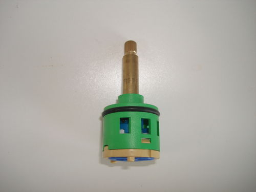 2 Way 3 Hole On/Off Water Flow Control Ceramic Disc Cartridge for 046 & 063 Showers - 36.5mm Shaft