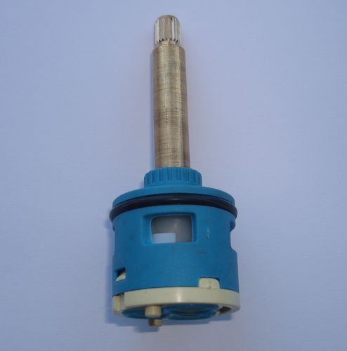 2 Way 3 Hole On/Off Water Flow Control Ceramic Disc Cartridge for 046 & 046N Showers - 48mm Shaft